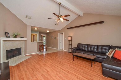 Family Room with Fire Place