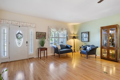 There are Plantation Shutters throughought the home. 2 Floor Electrical Outlets were also  installed.