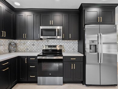 All new stainless steel appliances