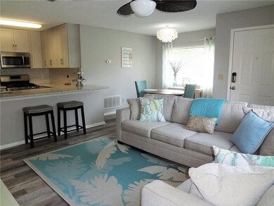 Open Living Room, Dining Room and Breakfast Bar To