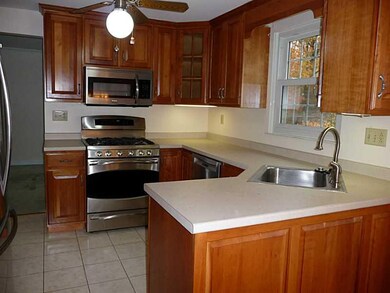 Kitchen. Stainless steel Bosh dishwasher, GE Profi