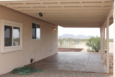 Covered Patio view of Mountains to North