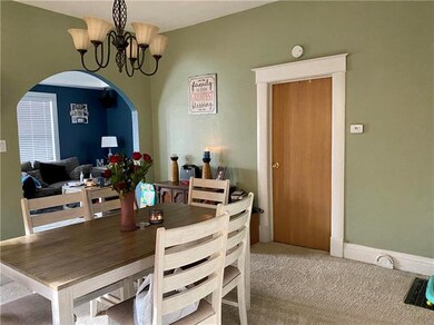 Formal dining area