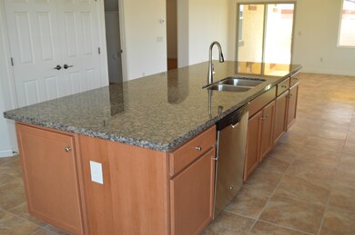 Large Kitchen Island and Breakfast Bar