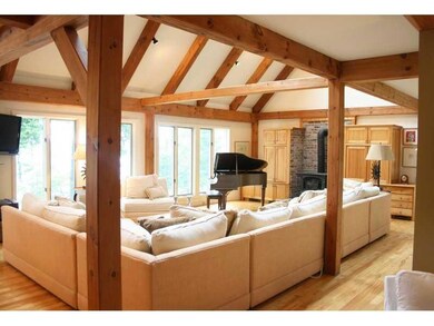 Great Room. Exposed post and beam...