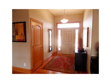 Entryway. Front entryway with hardwood floors.
