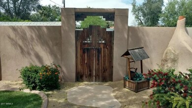 Back Yard Entrance to Arena