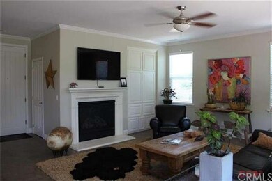 Built-in cabinetry to the right of gas-start firep
