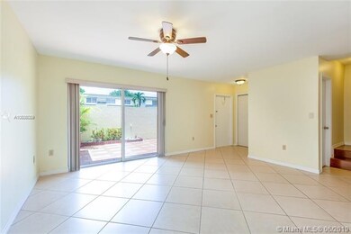 First floor entry room, impact sliding door