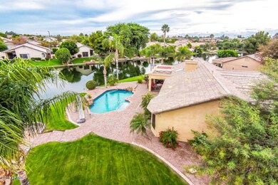 Aerial of Side of home