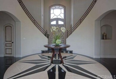 Grand foyer main entrance with marble and elegant 