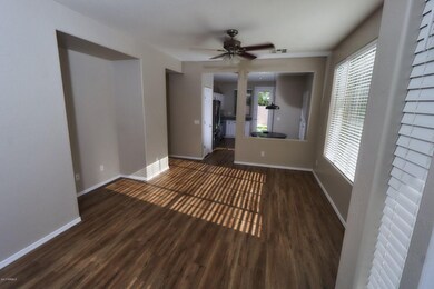 Family Room view to Kitchen