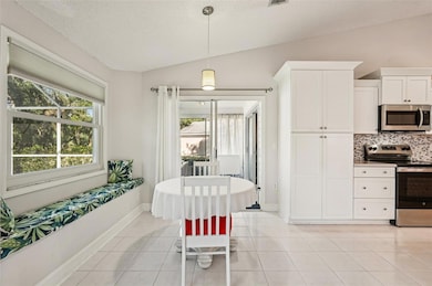 Breakfast nook and window bench