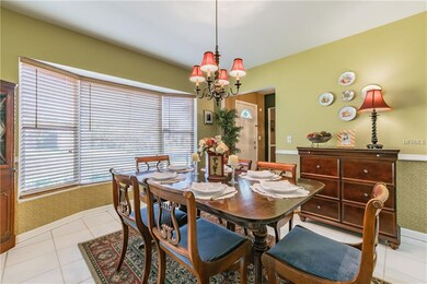 Formal dining room with Bay window.