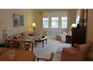 Living Room. Dining room with hardwoods & access t