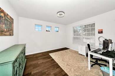 The formal dining or office space is located direc
