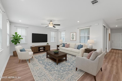 Living Room Virtually Staged