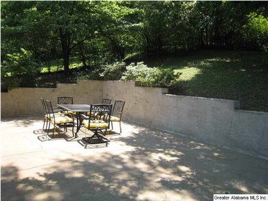 Another view of the patio