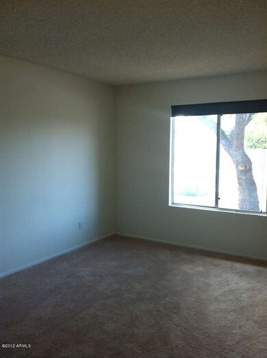 master bedroom with black out shades
