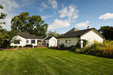 Expansive lot with a separate 2 car heated garage 