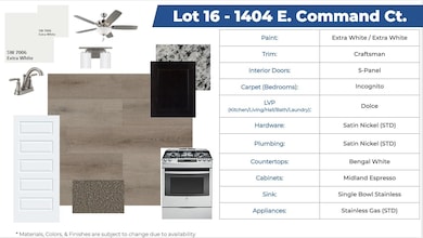 Interior Color Board