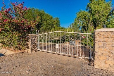 Entrance to property