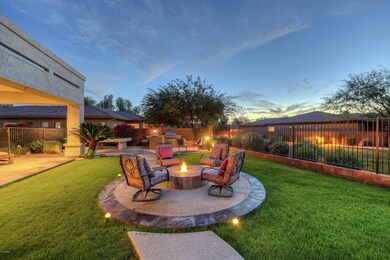Gas Firepit and BBQ
