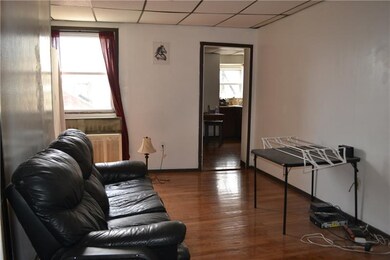 Living Room with hardwood flooring.
