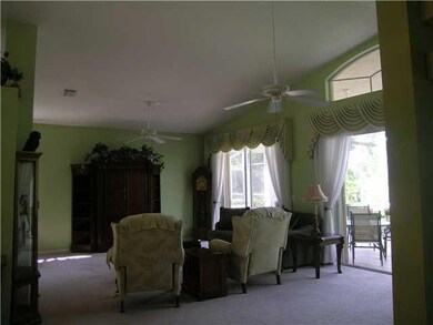 Living Room. View from kitchen sink to Great Room