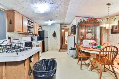 Kitchen with stainless steel appliances, decorativ