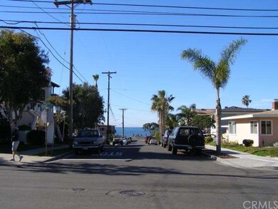 View of the ocean one block away, from front lawn