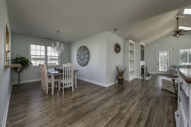 Well-Appointed Open Living and Dining