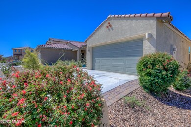 Extra wide driveway