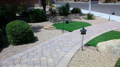 Paved Walk way