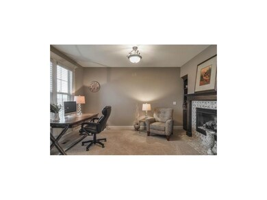 Den/office area off foyer complete w built-in's an