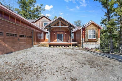 Welcoming front porch