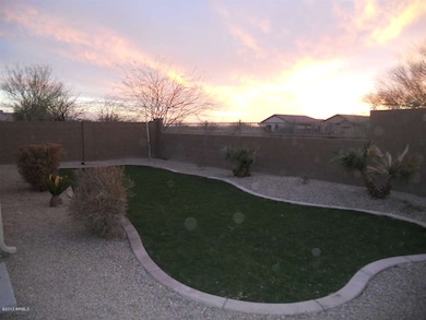 Backyard looking south