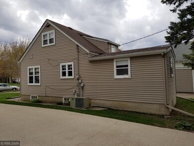 East side of house
