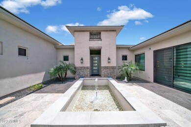 Water Feature at Courtyard