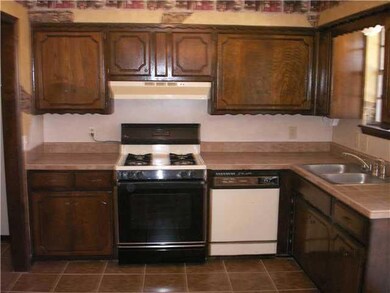 Kitchen. updated kitchen with ceramic tile counter