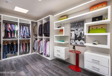 Primary  closet