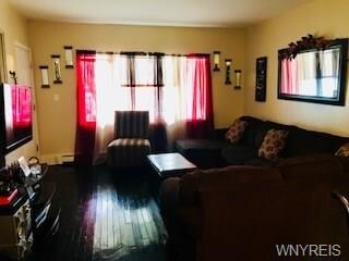 Lower living room