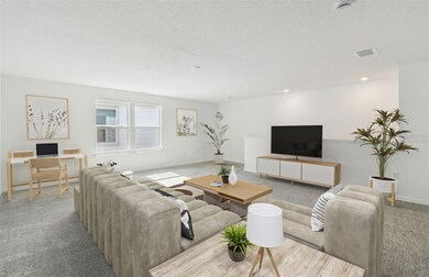 Virtually Staged -Versatile Loft Area