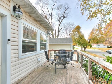 Front deck