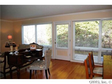 Exterior Front Living/dining room door to patio