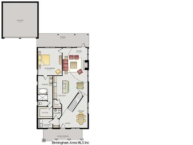 **Photo is of a different home of the same floor p