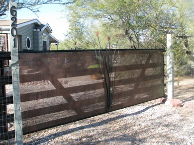 Gate to Property