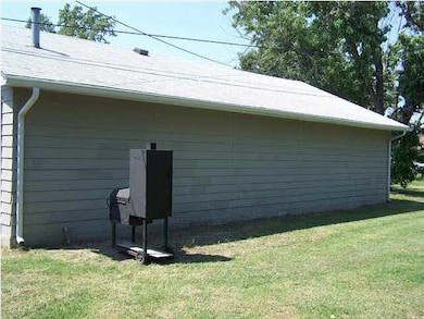 SIDE VIEW OF GARAGE