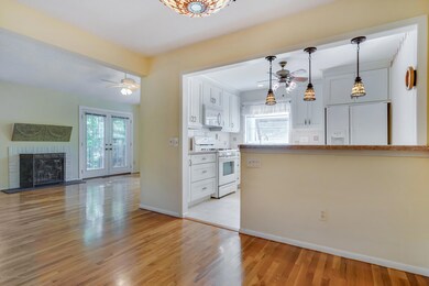 Open concept living area