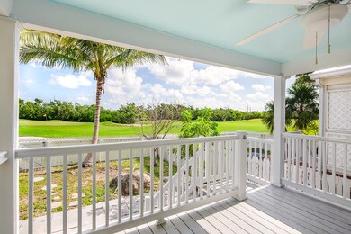 Porch and View of Green